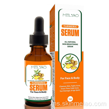 Label Peribadi Serum Anti Penuaan Kunyit Serum Penuaan